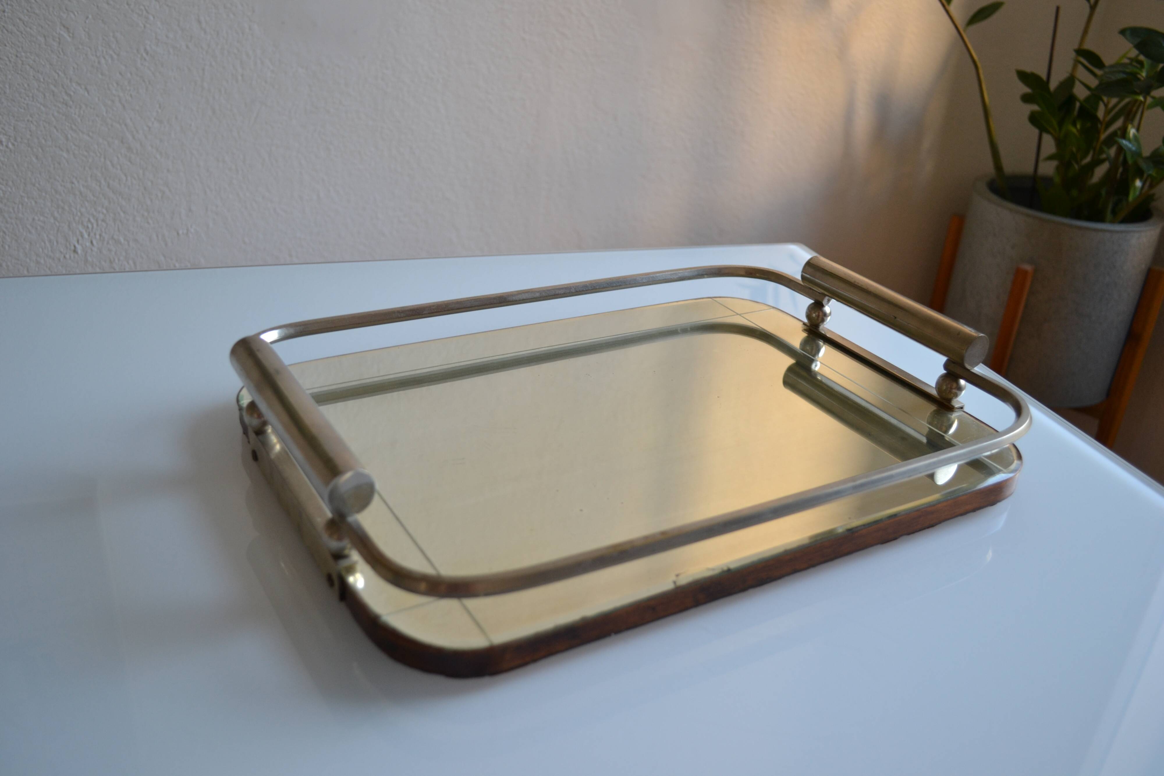 Modernist art deco tray