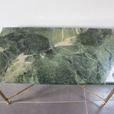 Green marble coffee table