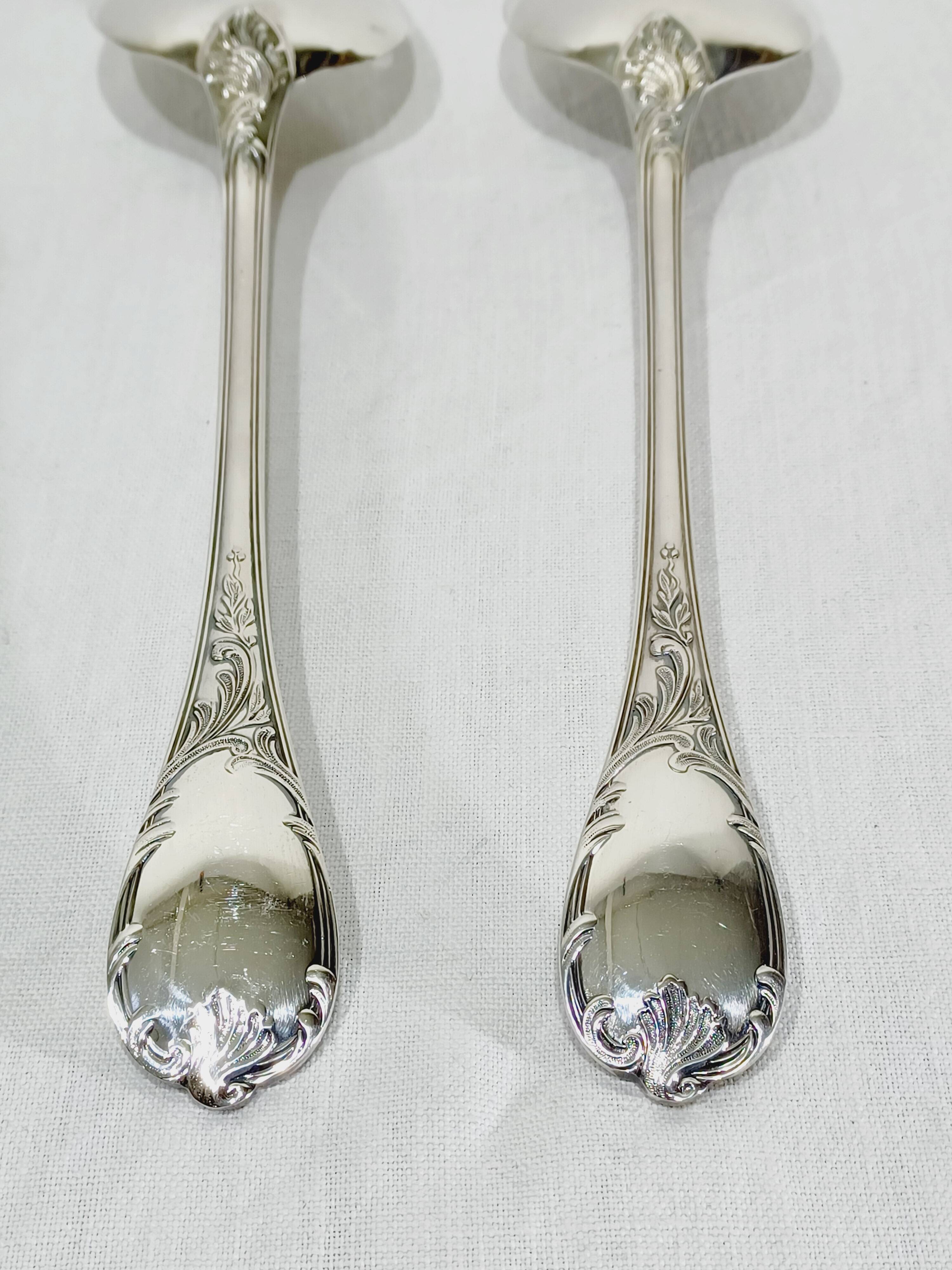 Christofle – Marly model salad cutlery