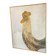 Large oil painting on canvas of a rooster signed Yves BOUGEARD.