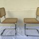 Pair of Marcel Breuer B32 chairs