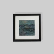 Oil Painting "The Dark Sea", 1960s, Latvia