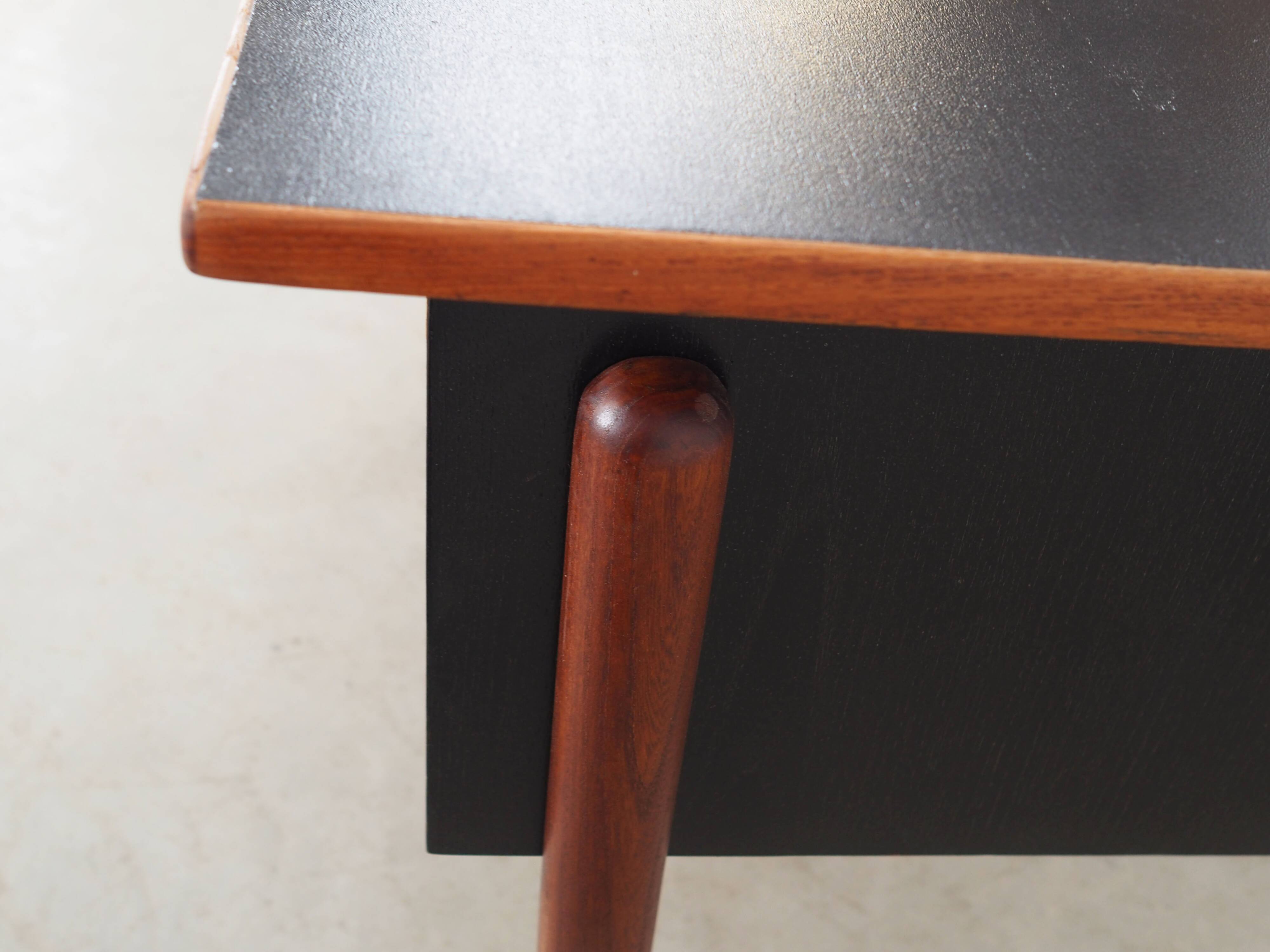 Teak desk, Danish design, 1960s, production: Denmark