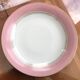 Set of 12 flat plates porcelain from Limoges