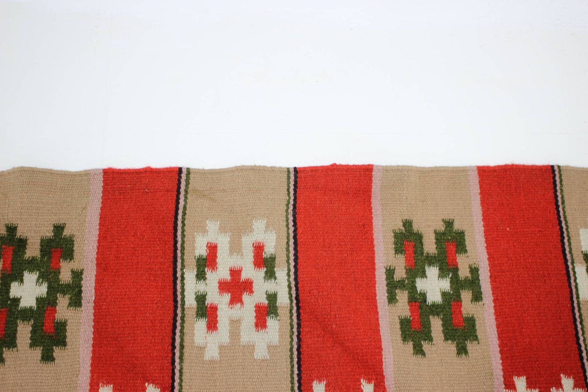 1940s Wool Rug/Carpet, Czechoslovakia