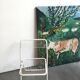 Folding metal chair design niels gammelgaard *vintage