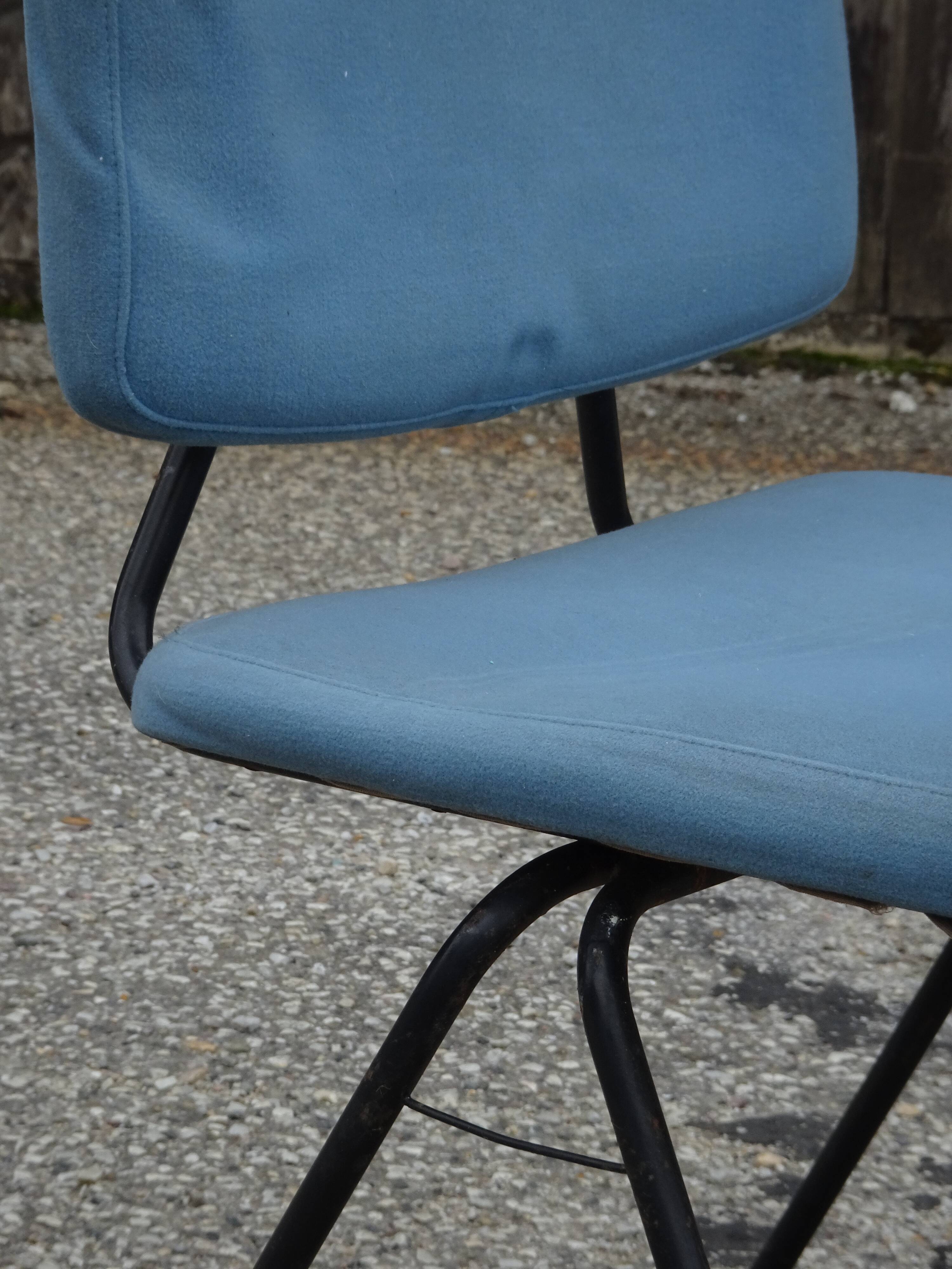 Compass Chair, by Pierre Guariche, published by Les Huchers Minvielle, 1956.