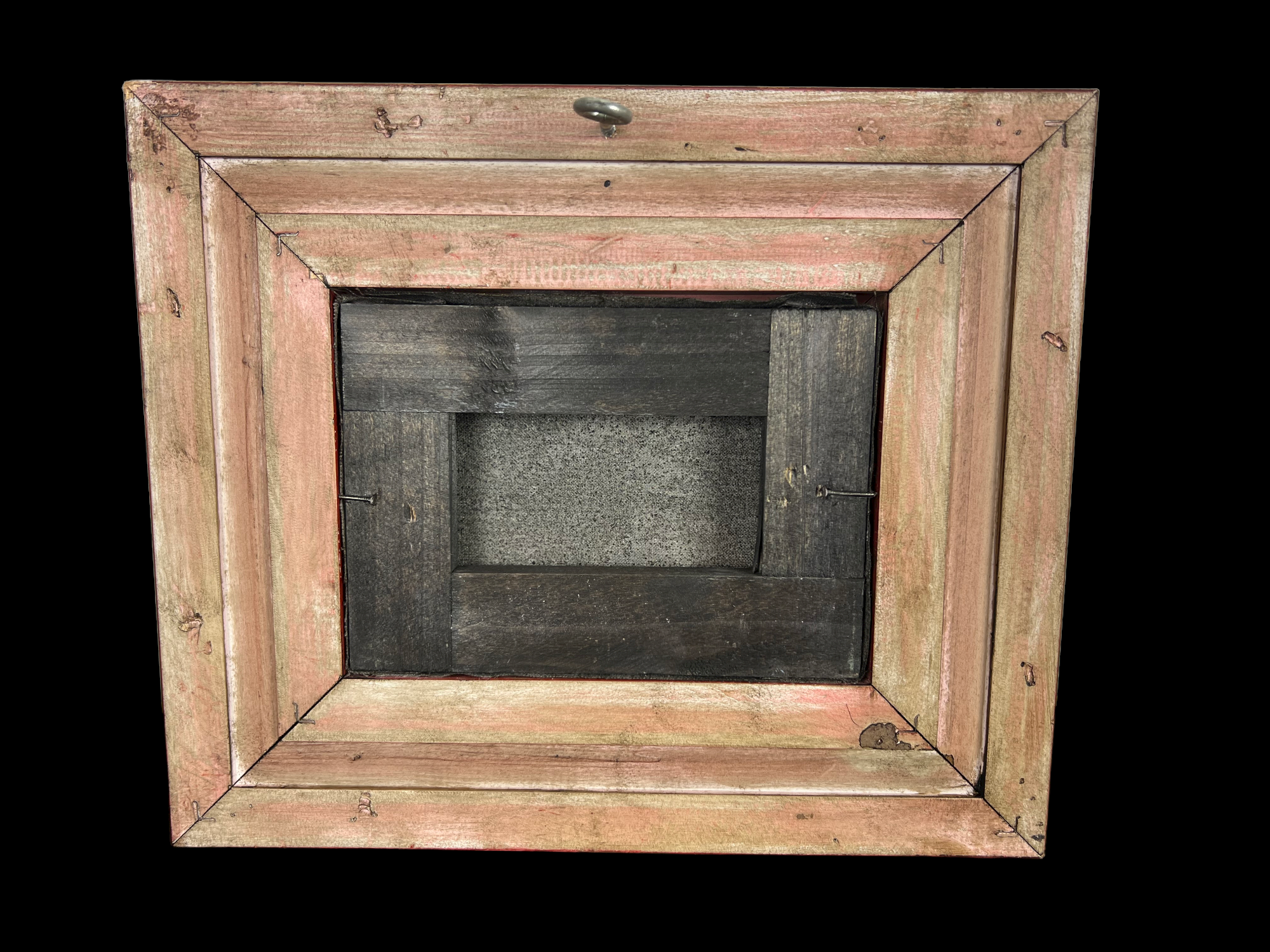 Painting / oil on canvas signed "f.nioli" (low tide) well framed