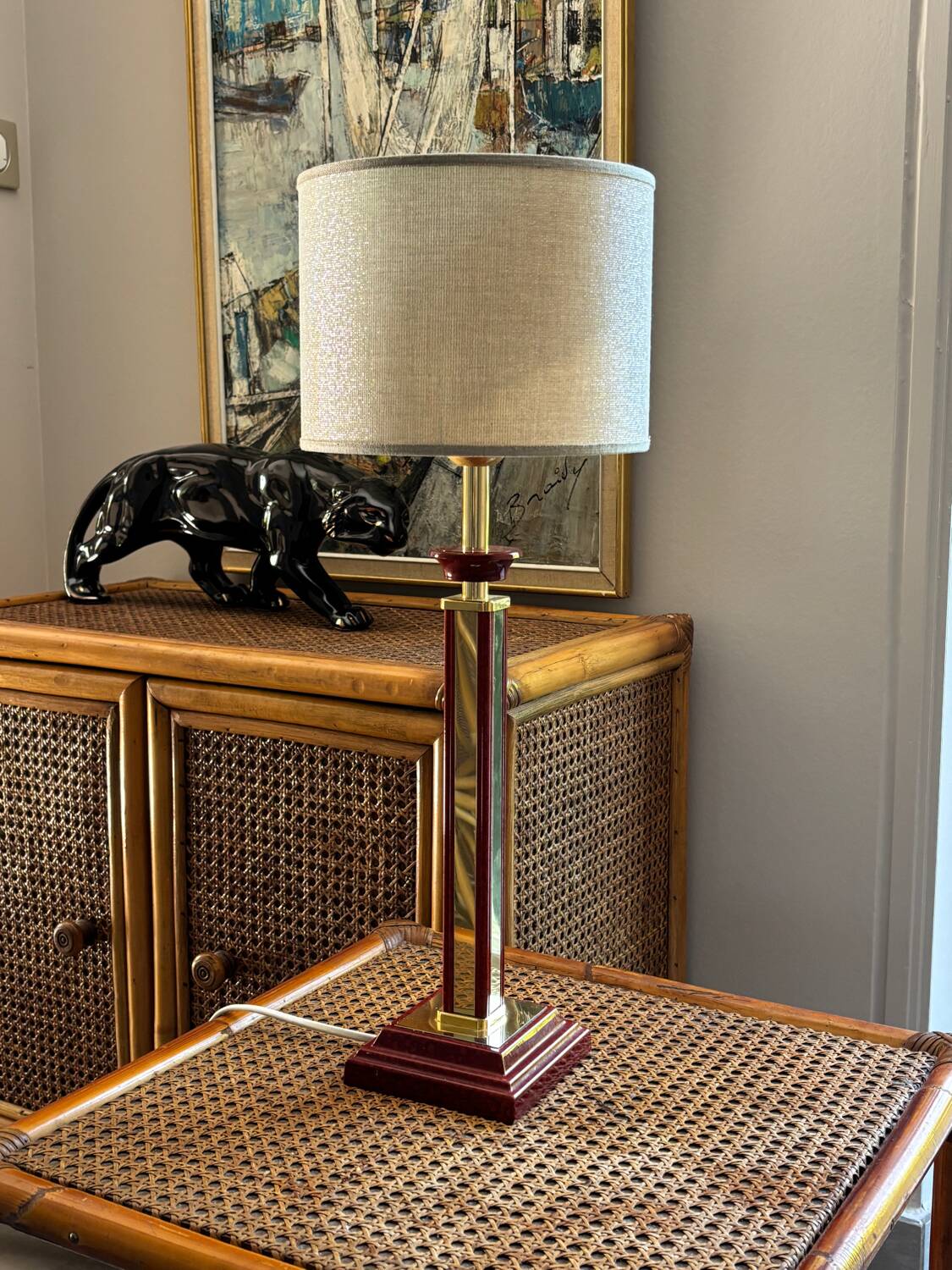 R DeSchuytener column lamp