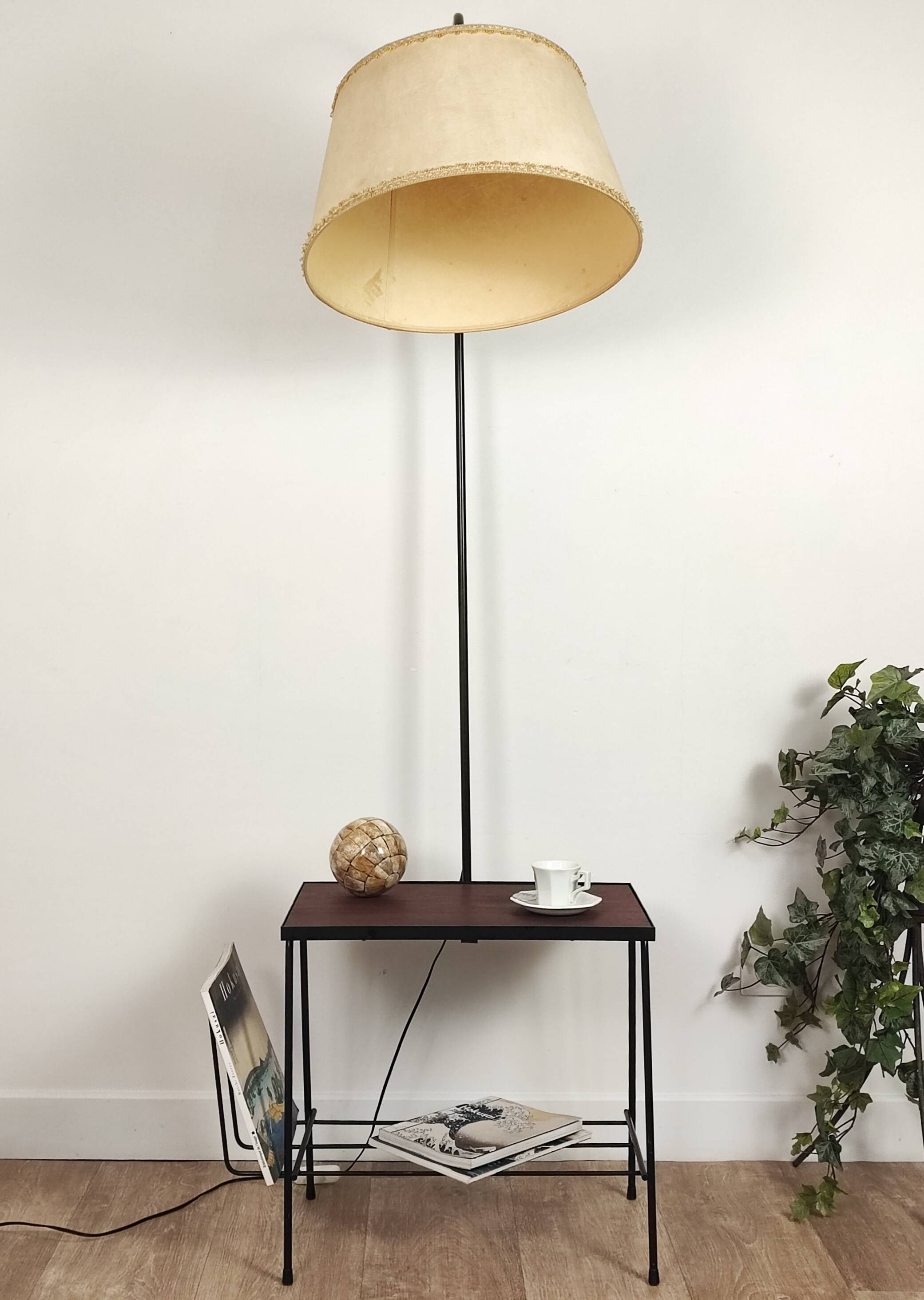 60s reading floor lamp