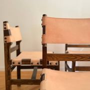 Chairs by Pierre Chapo for Maison Regain