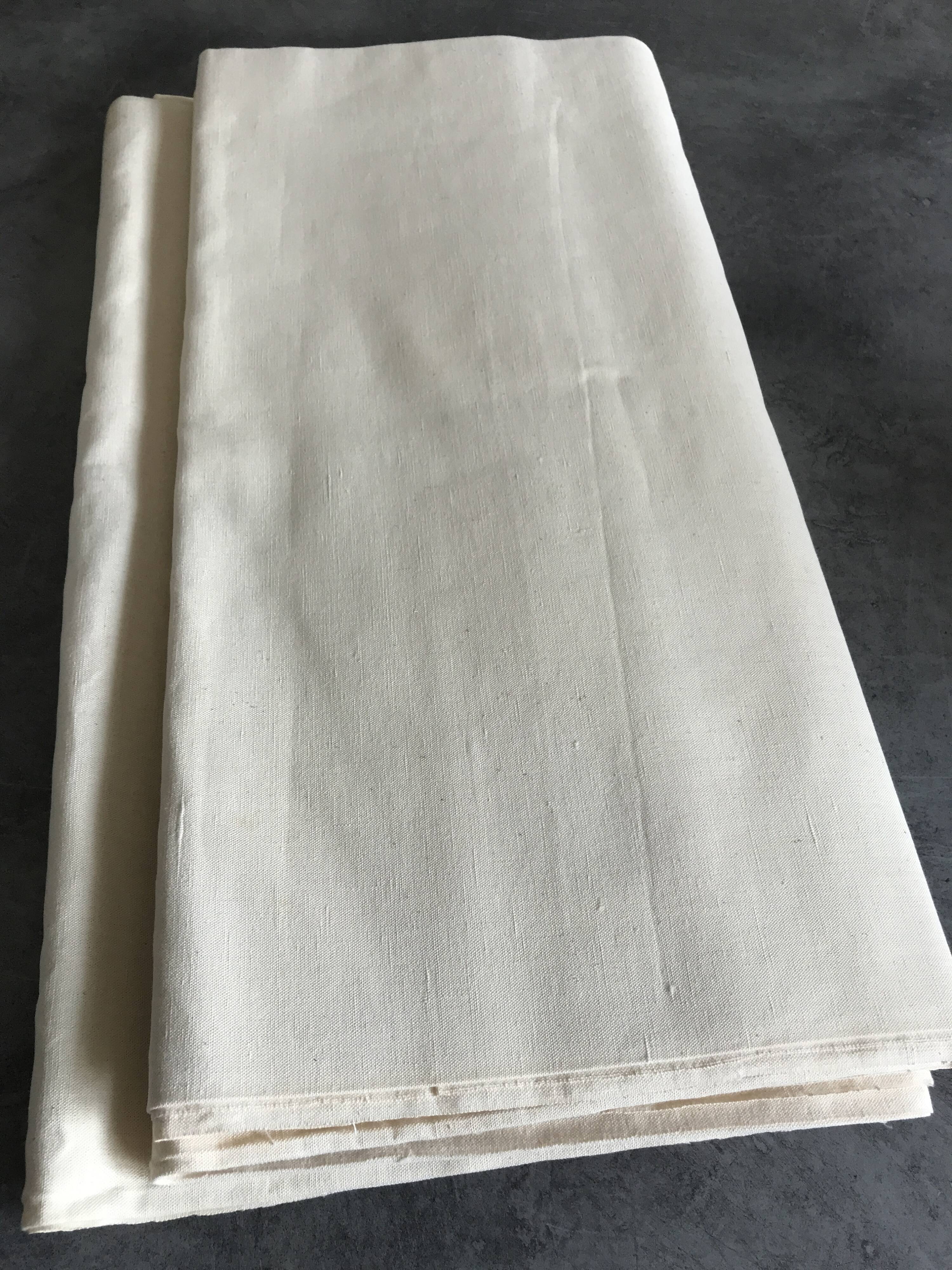 Antique Ecru Métis Canvas Sheet 220 x 310 cm, 50s/60s