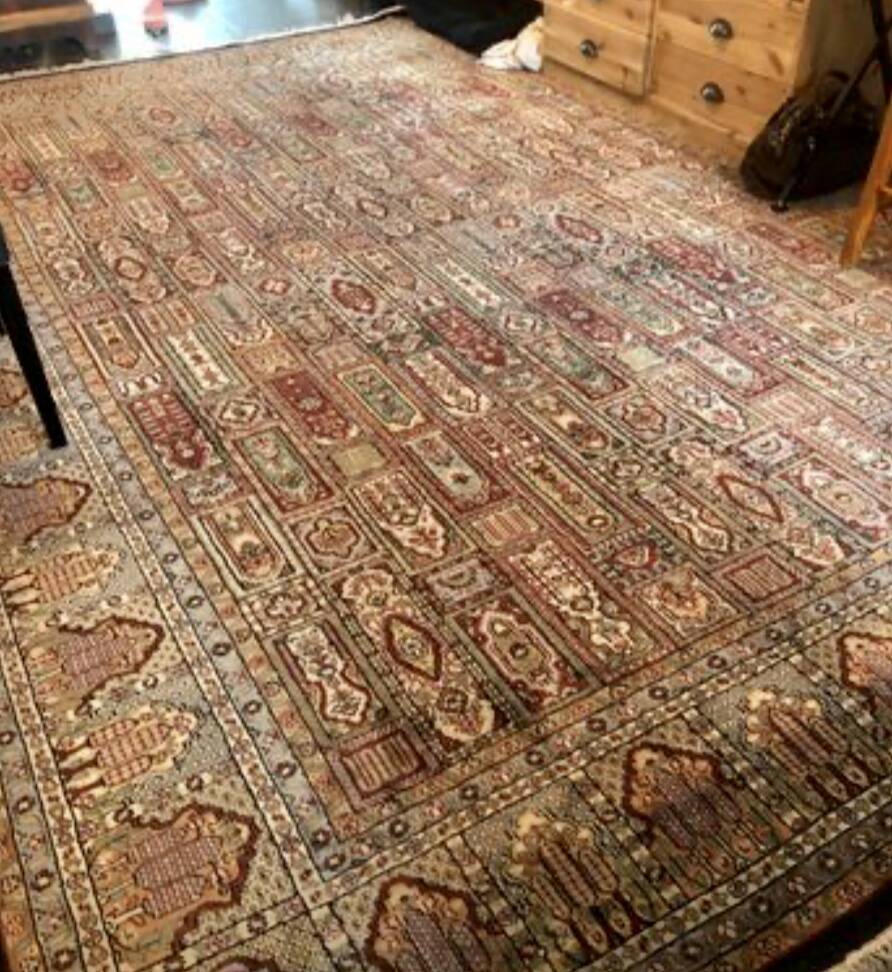Tapis persan en soie d’exception