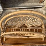 Porte revues en rotin