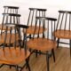 Lot de 6 chaises Fanett par Ilmari Tapiovaara