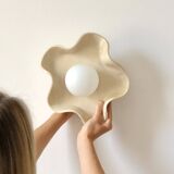 Applique murale en céramique Jelly - Carré Coco - Sable