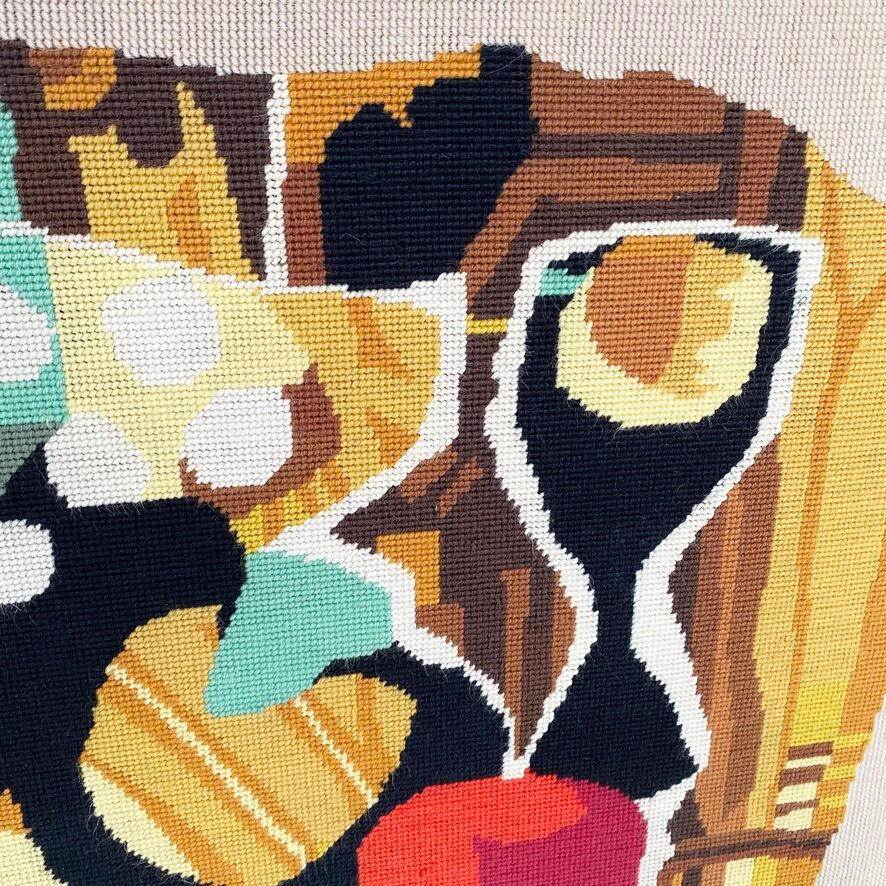 Vintage abstract tapestry
