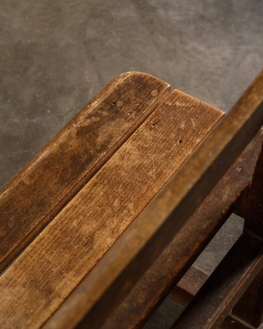 Petit banc en bois