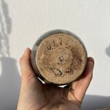Art Deco stoneware vase signed Jean Pointu, 1920 Saint Amand en Puisaye