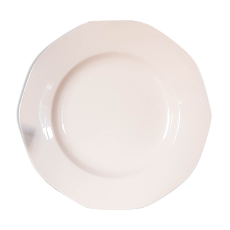 Hollow dish Rose Digoin Sarreguemines Badonvillier