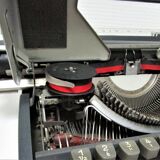 typewriter Olympia metal large cart A3 years 60
