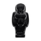 Vase noir gaia