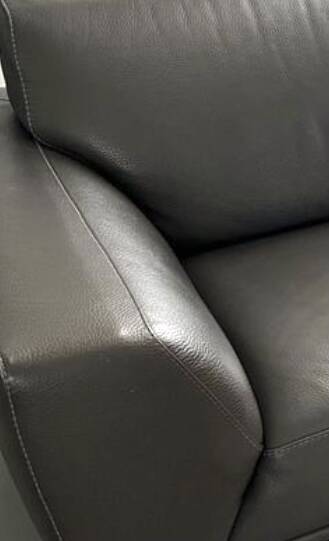 Roche Bobois leather sofa