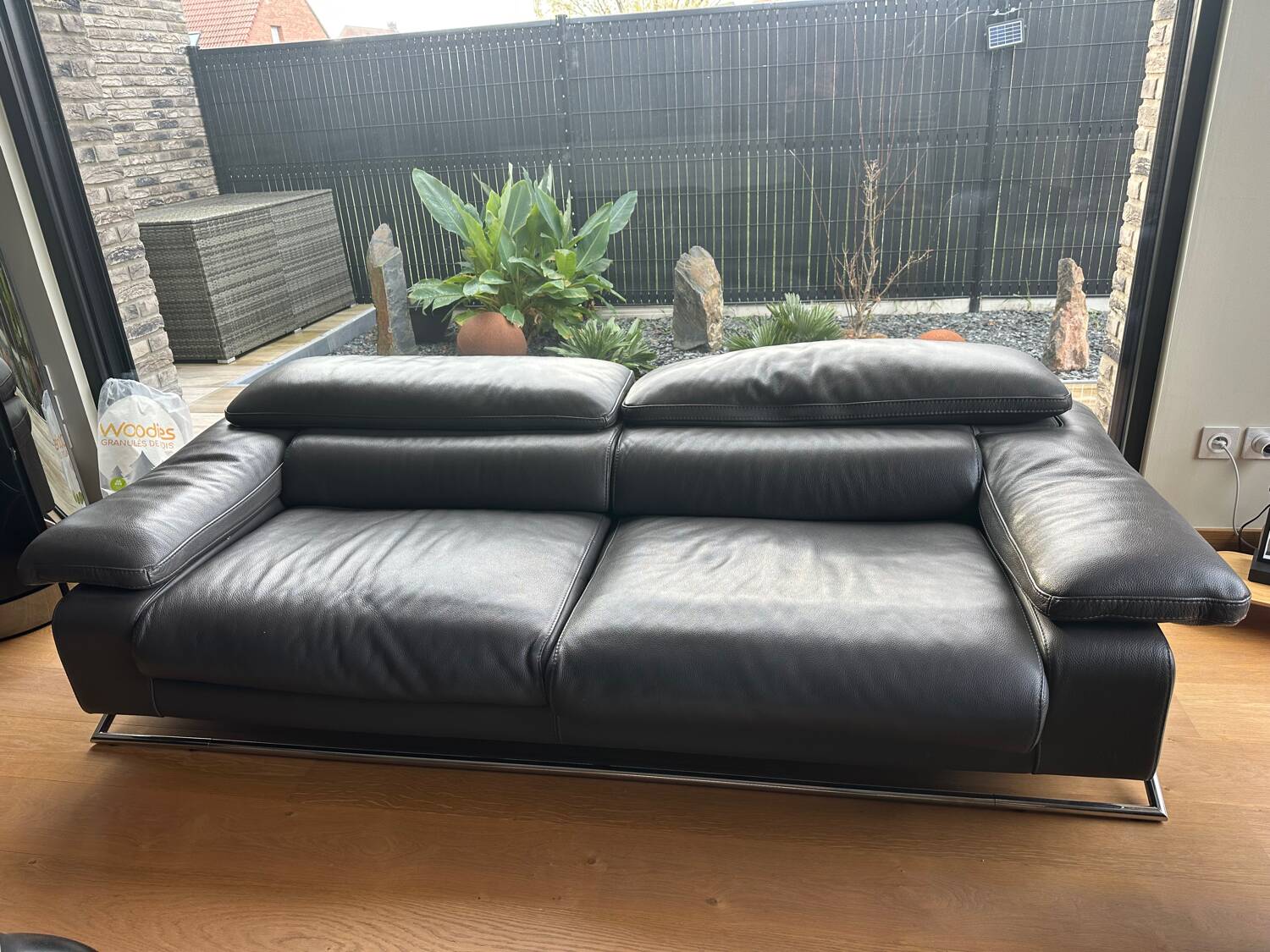 Large 3-seater sofa – TARMAC model by Roche Bobois