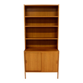 Scandinavian teak bookcase, Sweden 1960