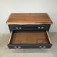 Vintage walnut commode refurbished