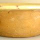 Frying pan, old caquelon, yellow glazed earthenware from the south of France.