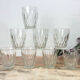 Set de 8 verres à eau années 60