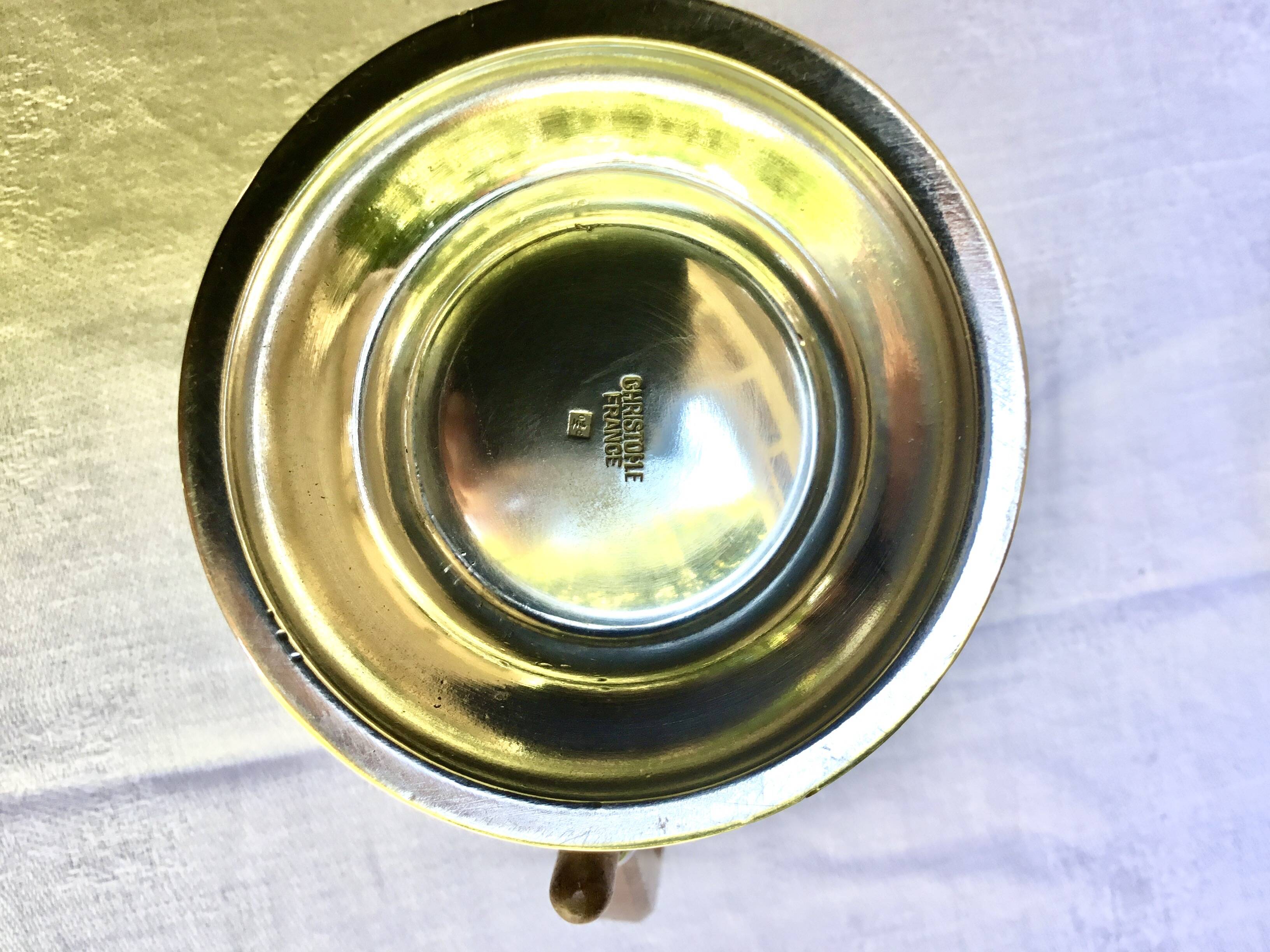 Christofle House. Silver-plated tea and coffee service.