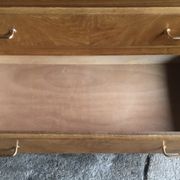 Commode vintage à pieds compas 4 tiroirs  1960