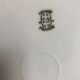6 flat plates, Porcelaine de Limoges, WG et Cie