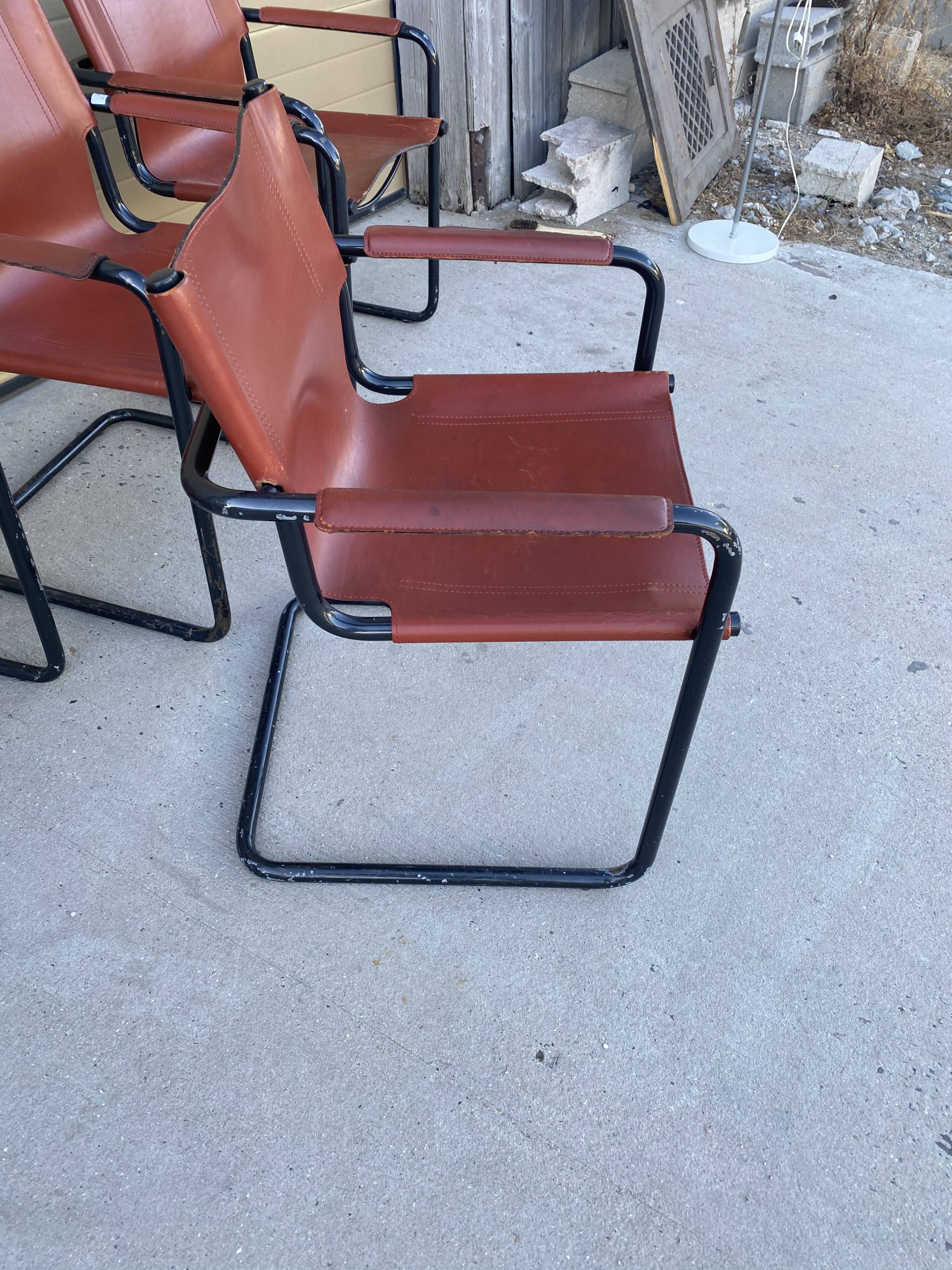 Bauhau mg5 chair by Matteo Grassi by Mart Stam
