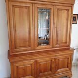 Vaisselier / library - solid wood - made by artisan