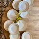 Lot of 10 vintage hollow plates - Lunéville -