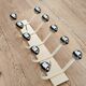 70s metal coat rack