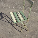 Folding garden chair