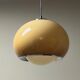 Space age lamp bud gradient brown harvey guzzini, 60s