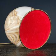 Lampe de table en verre de Murano, Italie, années 1970