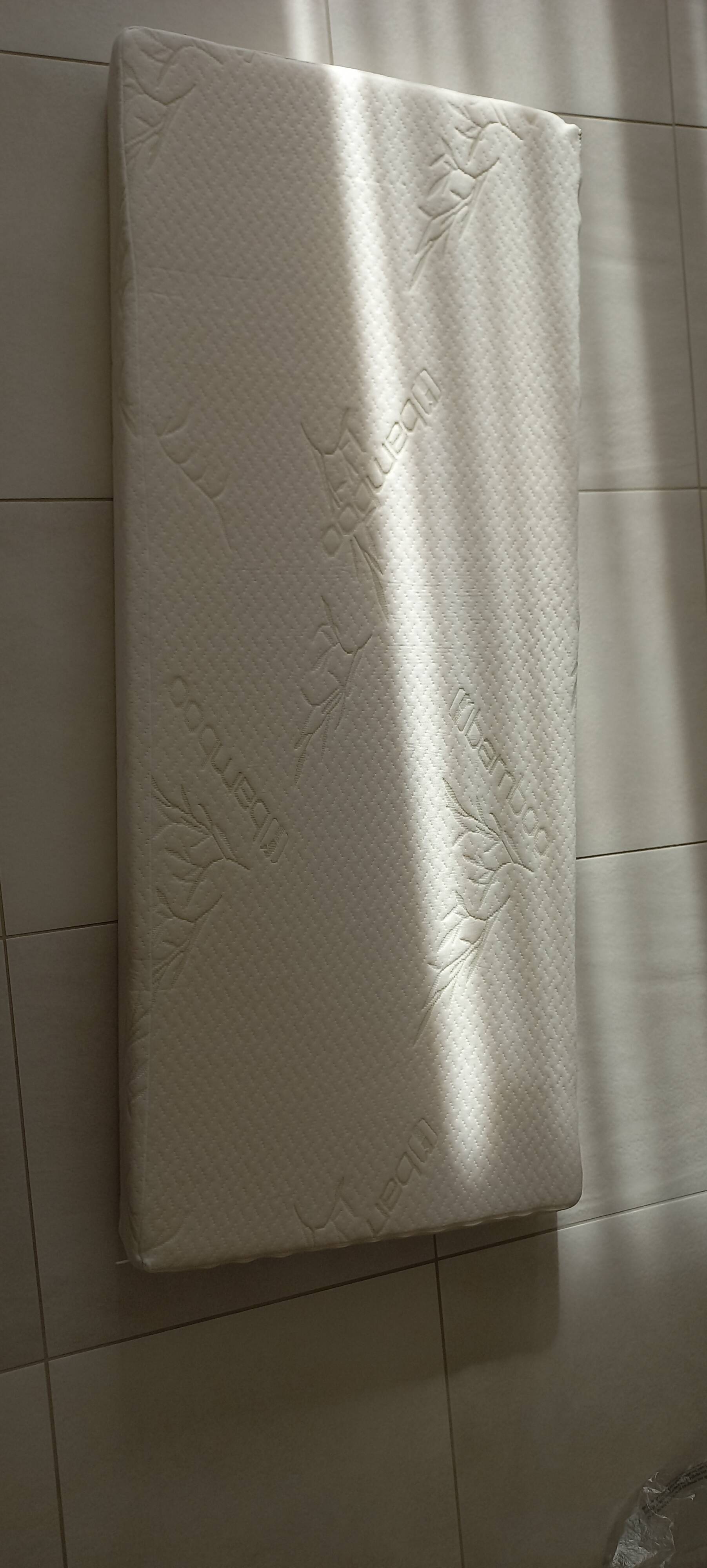 Wrought iron sofa bed + mattress + 2 sheets