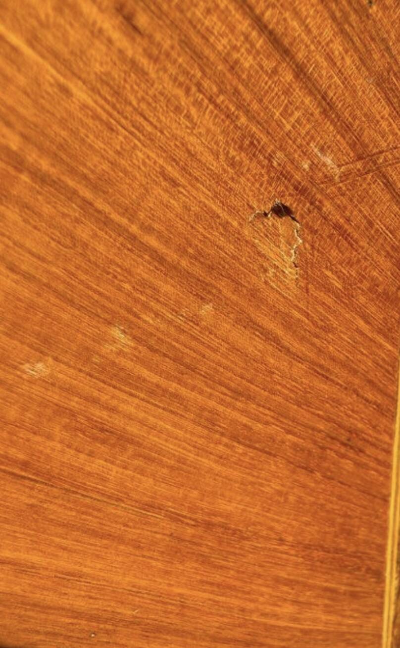 Secretary of Lady Napoleon III – Marquetry & marble – 19th century