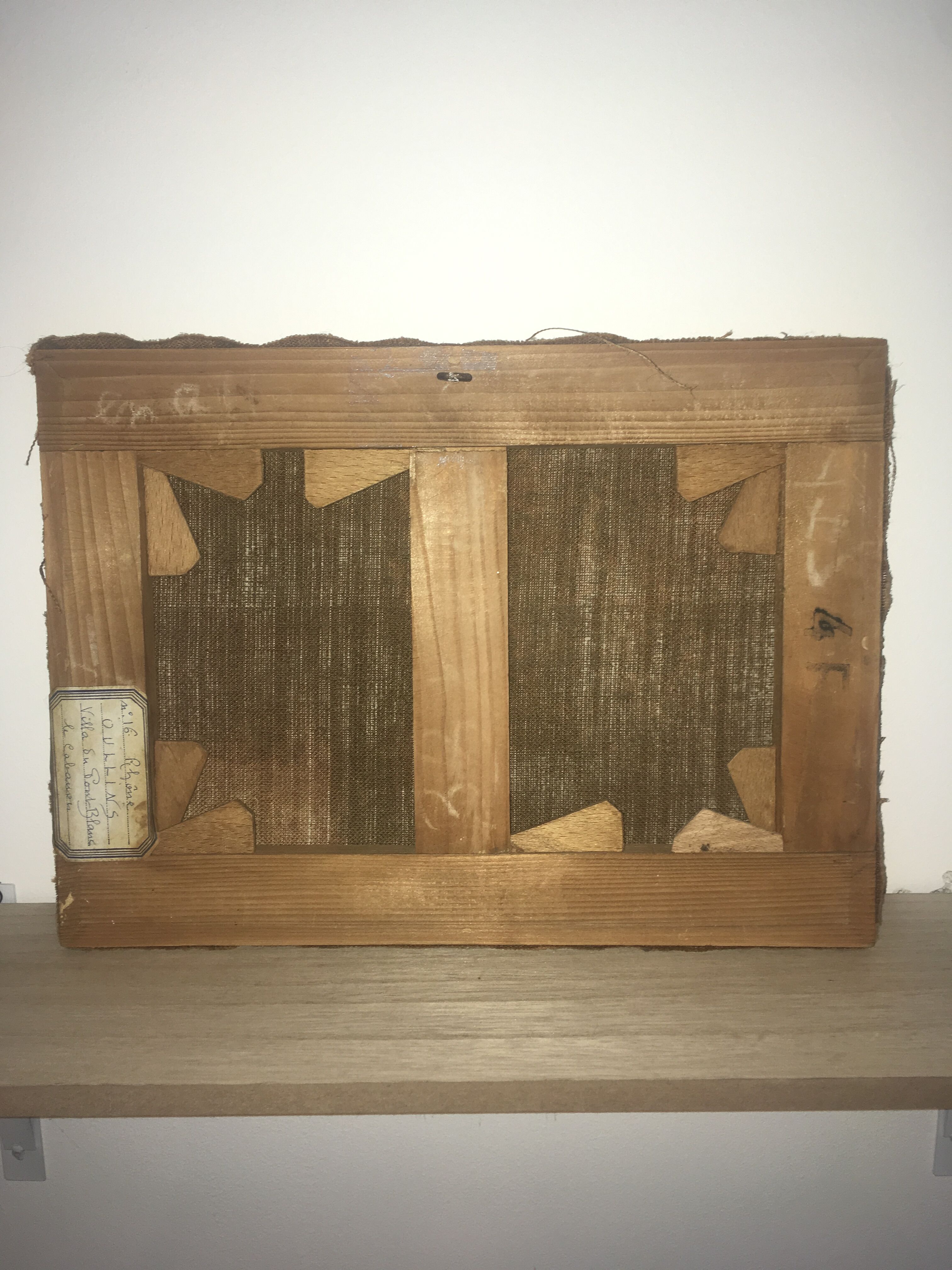 Oil on canvas Arrufaf