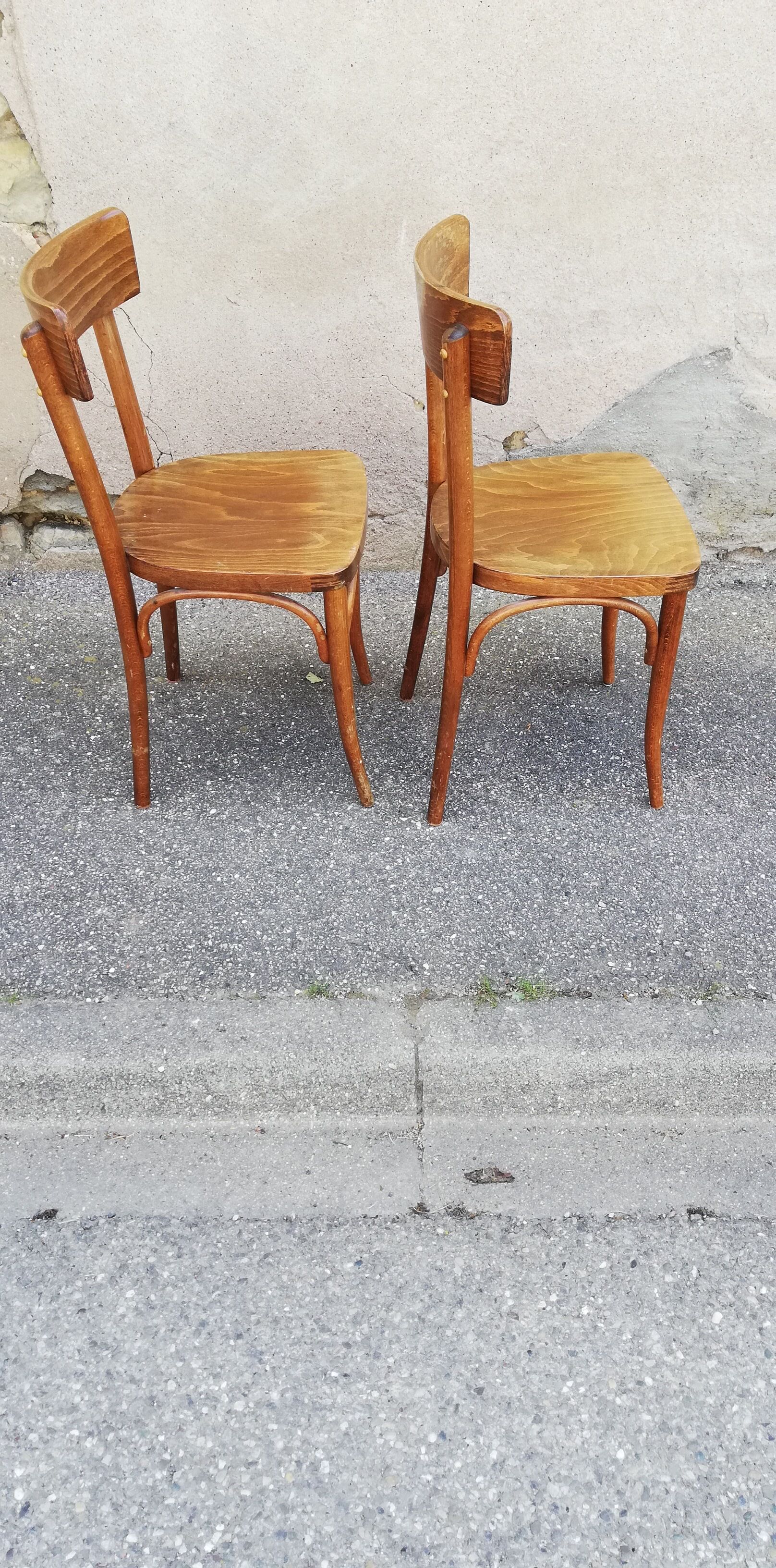 Paire de chaises bistrot Thonet