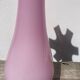 Grand vase fleur opaline rose