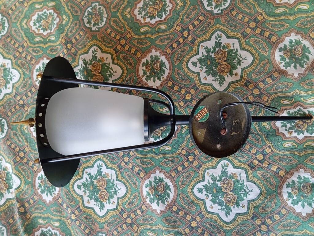 1950s wall light by Maison Arlus