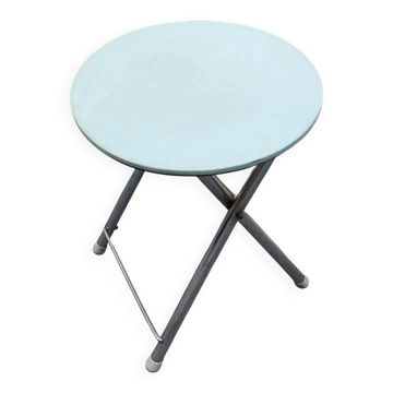 Tabouret pliant vintage Allemagne de L'Est 60/70