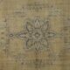 One-of-a-kind turkish handwoven vintage rug - rustic vintage charm 287x 203 cm